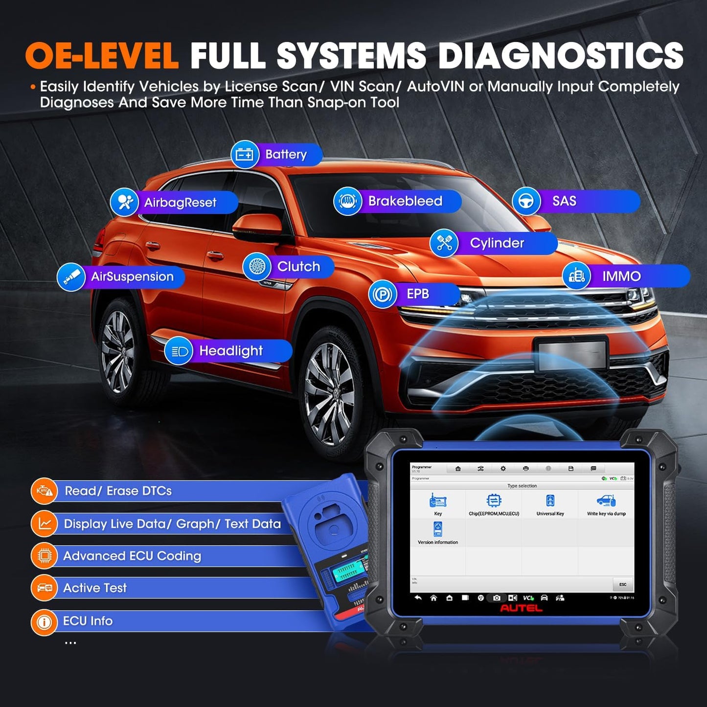 Autel IM608S II – Programmation clés & diagnostic 🔑 - eBUYZONE.NET
