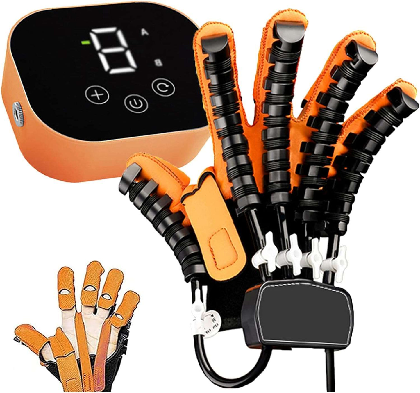 Gant de Rééducation Robotique pour Main – Orthèse, Exercice AVC + Modes Automatisés – RDC