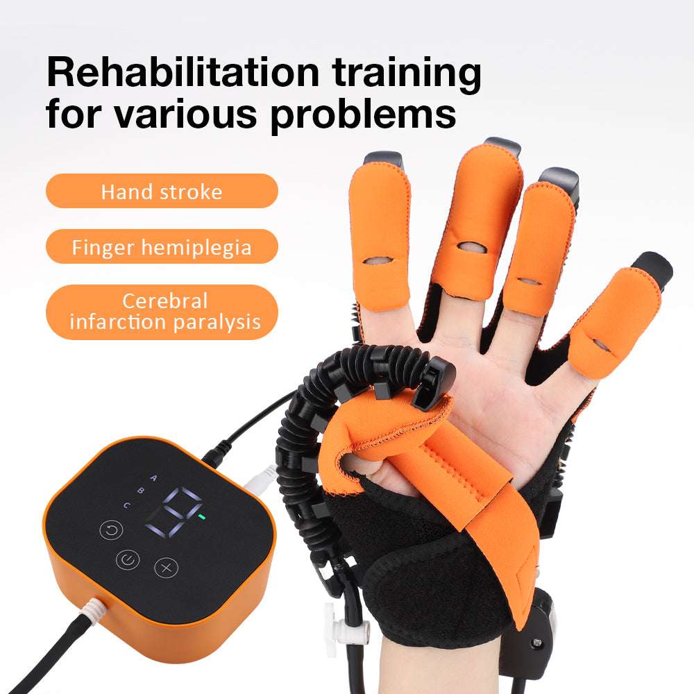 Gant de Rééducation Robotique pour Main – Orthèse, Exercice AVC + Modes Automatisés – RDC