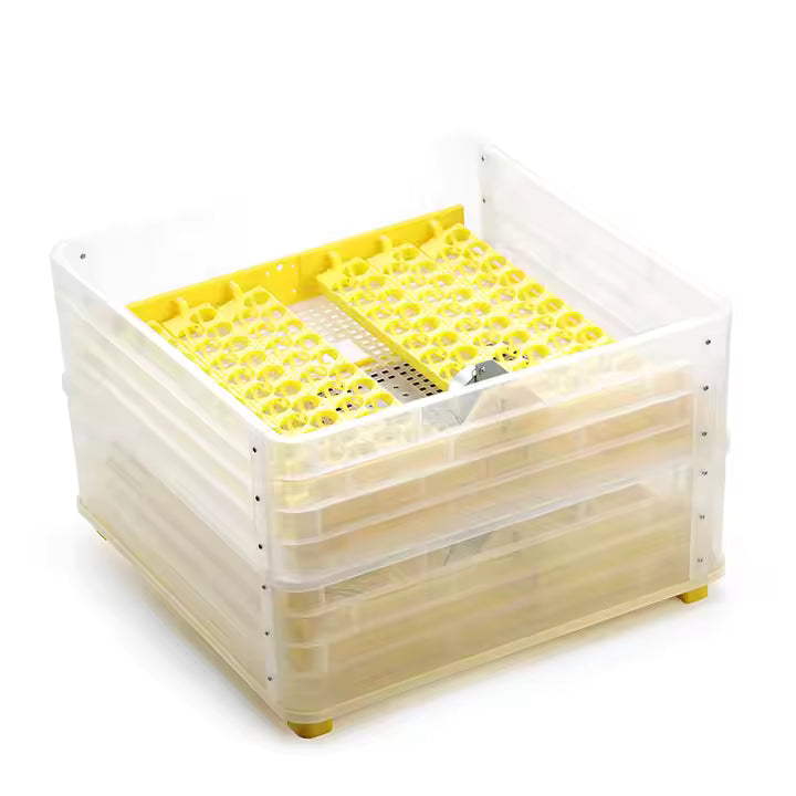 Incubateur Automatique à Œufs 112 Œufs – Double Alimentation (220V & 12V), Contrôle Digital, Retournement Automatique - RDC EBUYZONE.NET
