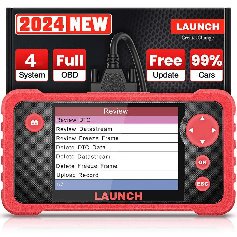 LAUNCH CRP123 – Scanner OBD2 4 Systèmes, Diagnostic Rapide & MàJ Gratuite – RDC