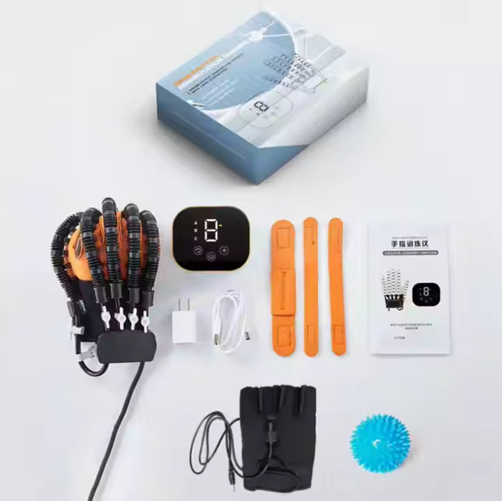 Gant de Rééducation Robotique pour Main – Orthèse, Exercice AVC + Modes Automatisés – RDC eBUYZONE.NET