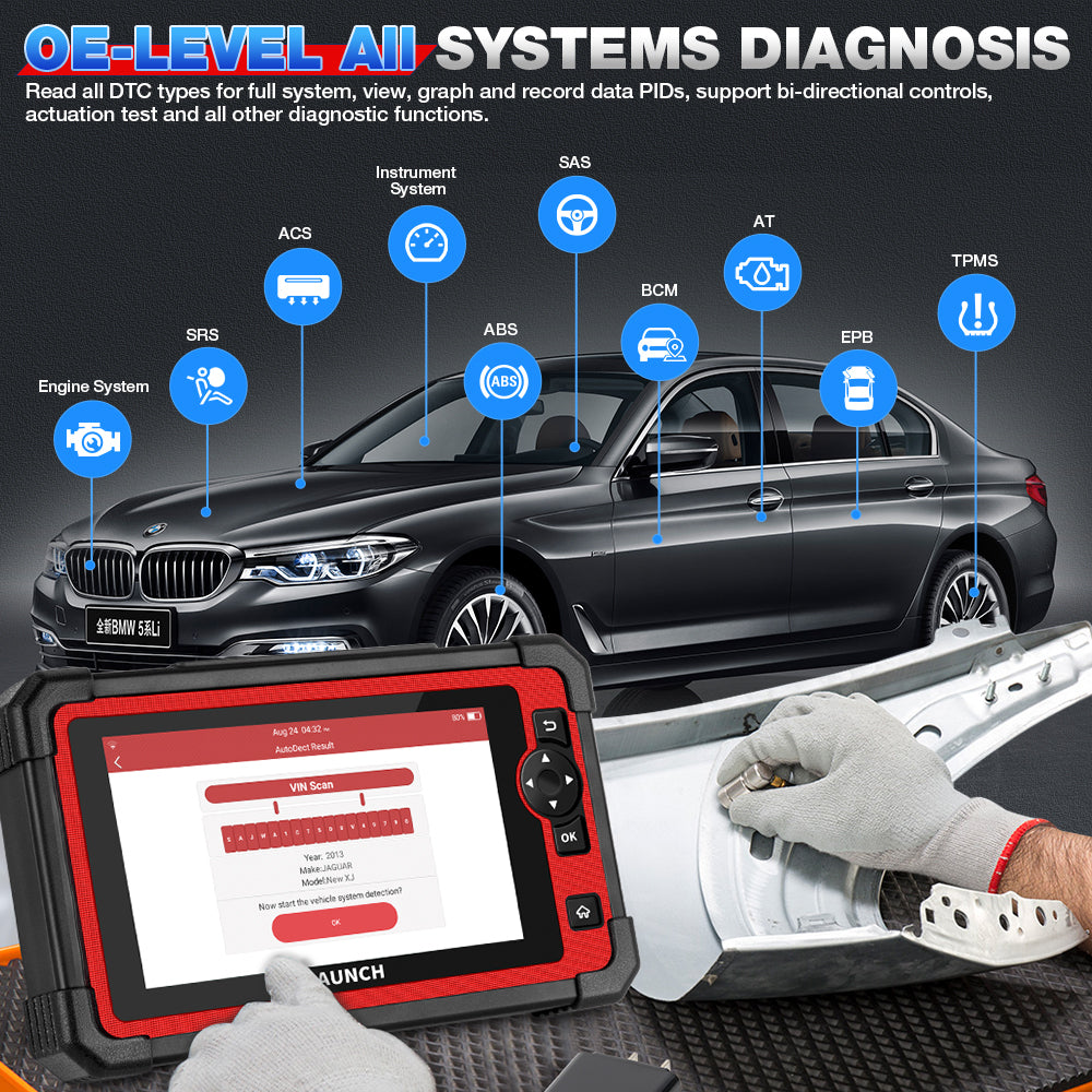 LAUNCH CRP919E – Scanner OBD2 diagnostic auto 🔧