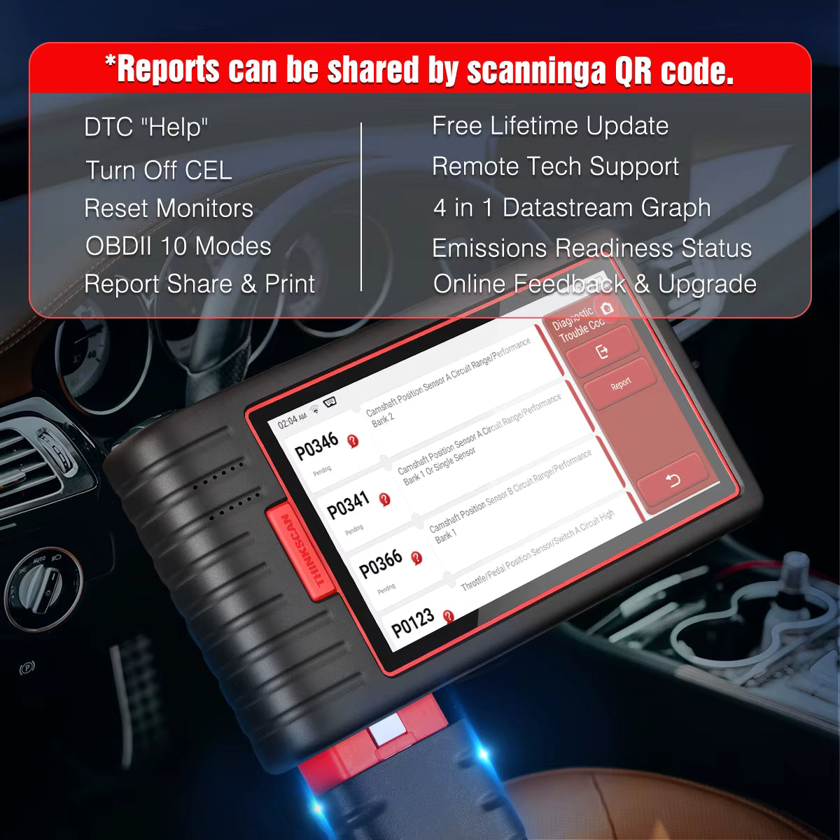 Thinkscan Max2 diagnostic auto pro 🚗