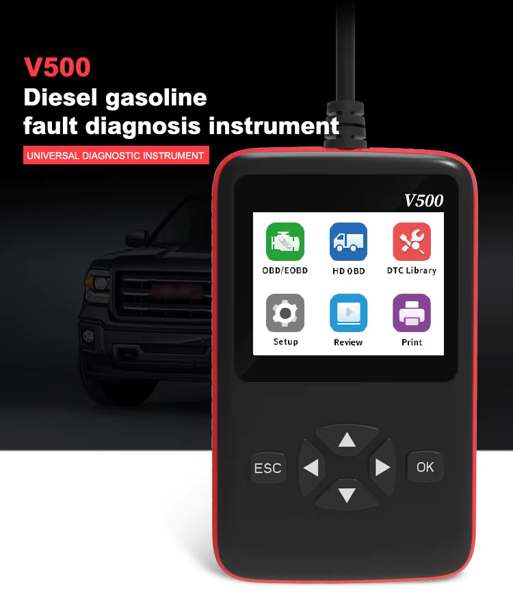 Scanner OBD2 diagnostic auto V500 🚗