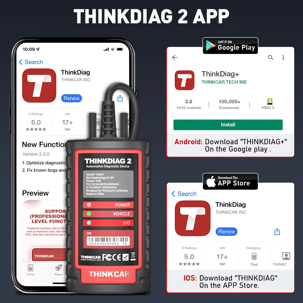 ThinkDiag2 diagnostic auto pro 🚗