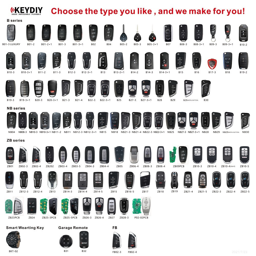 Programmateur de clés auto KD-X2 🔑