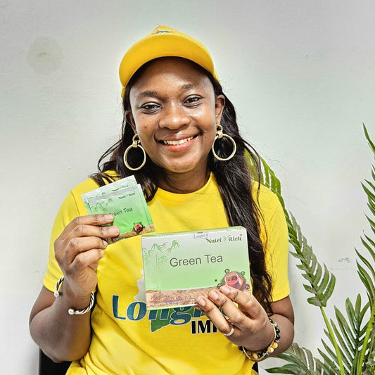 Thé Vert Longrich – Détox & Métabolisme 🌿