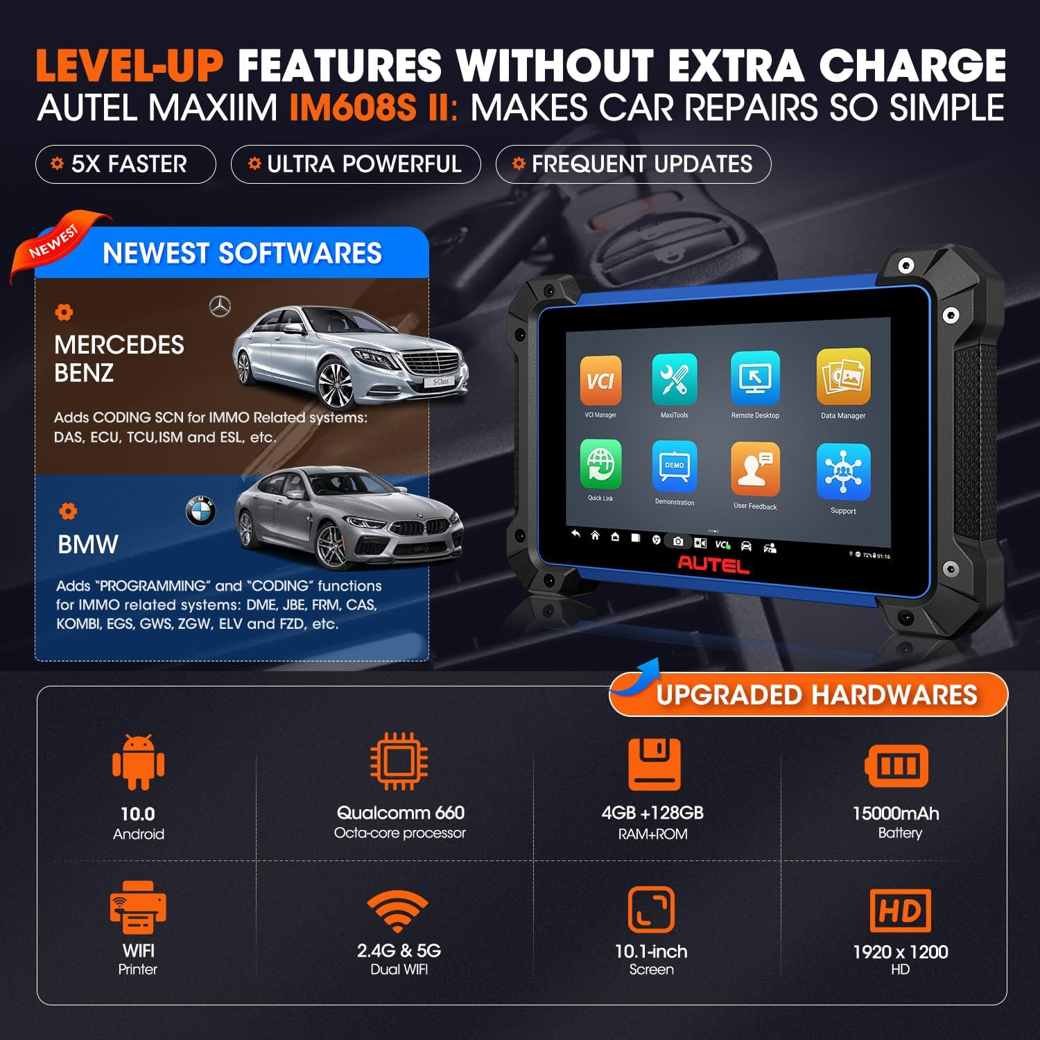Autel IM608S II – Programmation clés & diagnostic 🔑 - eBUYZONE.NET