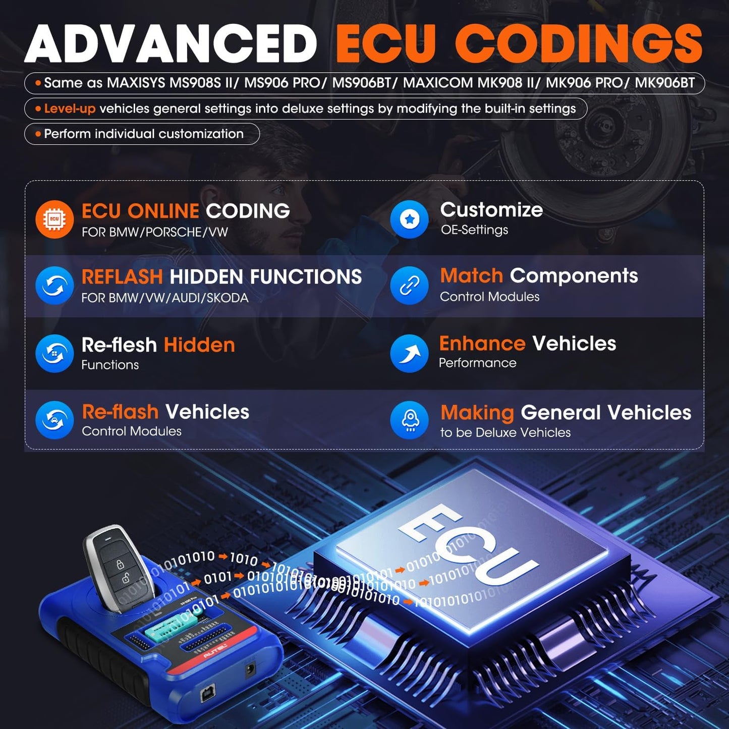 Autel IM608S II – Programmation clés & diagnostic 🔑 - eBUYZONE.NET