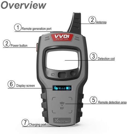 Xhorse VVDI Mini Key Tool – Programmateur de clés auto 🔑