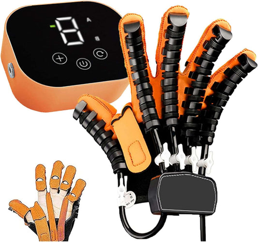 Gant de Rééducation Robotique pour Main – Orthèse, Exercice AVC + Modes Automatisés – RDC