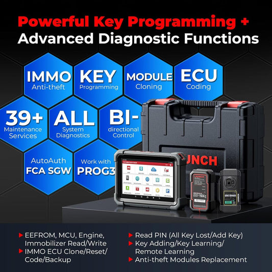 Launch X431 IMMO Plus — Programmateur de clé performant 🔧