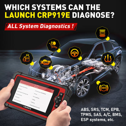 LAUNCH CRP919E – Scanner OBD2 diagnostic auto 🔧