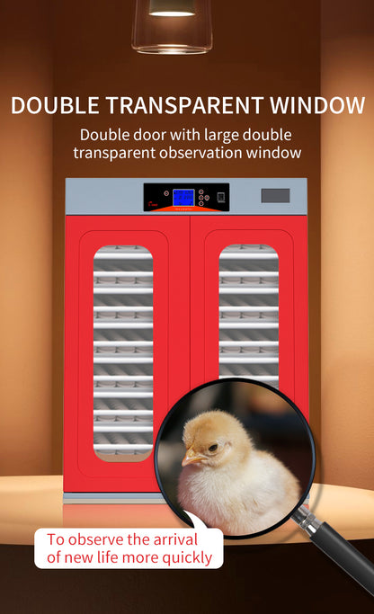 Incubateur 1000 œufs automatique HHD – volaille 🐣