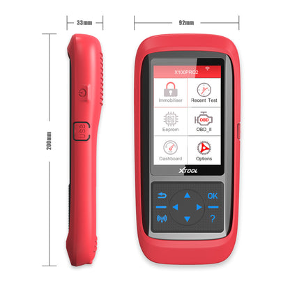 XTOOL X100 PRO2 – Programmateur Clés, Diagnostic Voiture, Kilométrage Précis – RDC EBUYZONE.NET