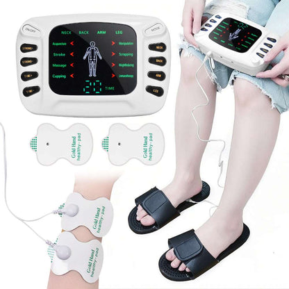 Appareil YTK-309B utilisé sur les jambes, stimulation musculaire avec électrodes – disponible en RDC.