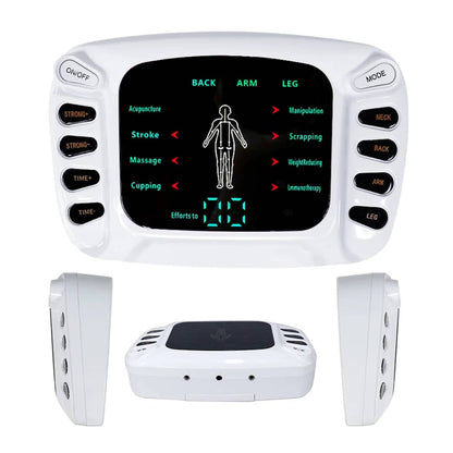Différentes vues de l’appareil YTK-309B, grand écran LCD et commandes latérales – disponible en RDC.