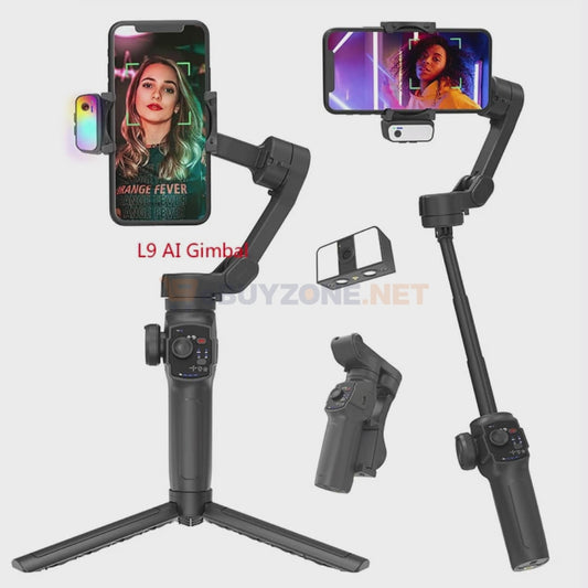 L9 stabilisateur suivi visage pour live 🎥