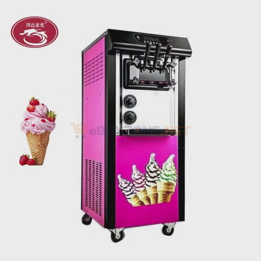 Machine à crème glacée molle 3 saveurs pour booster vos ventes 🍦